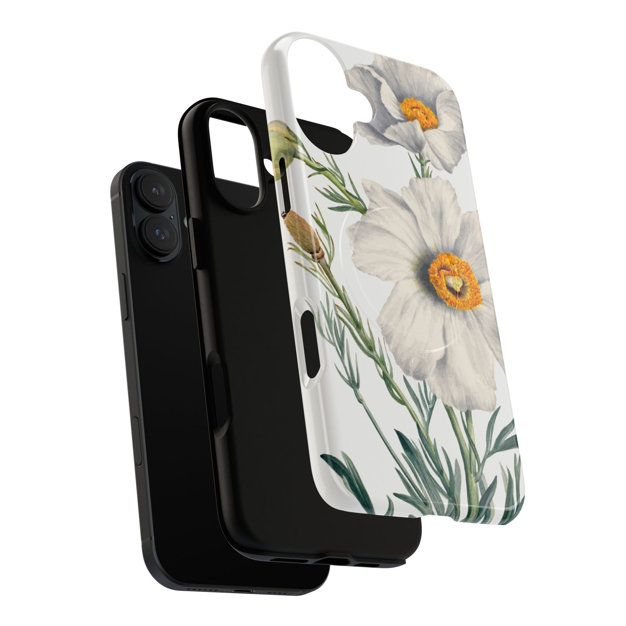 Matilija Poppy by Mary Vaux Walcott - Tough Magnetic Case