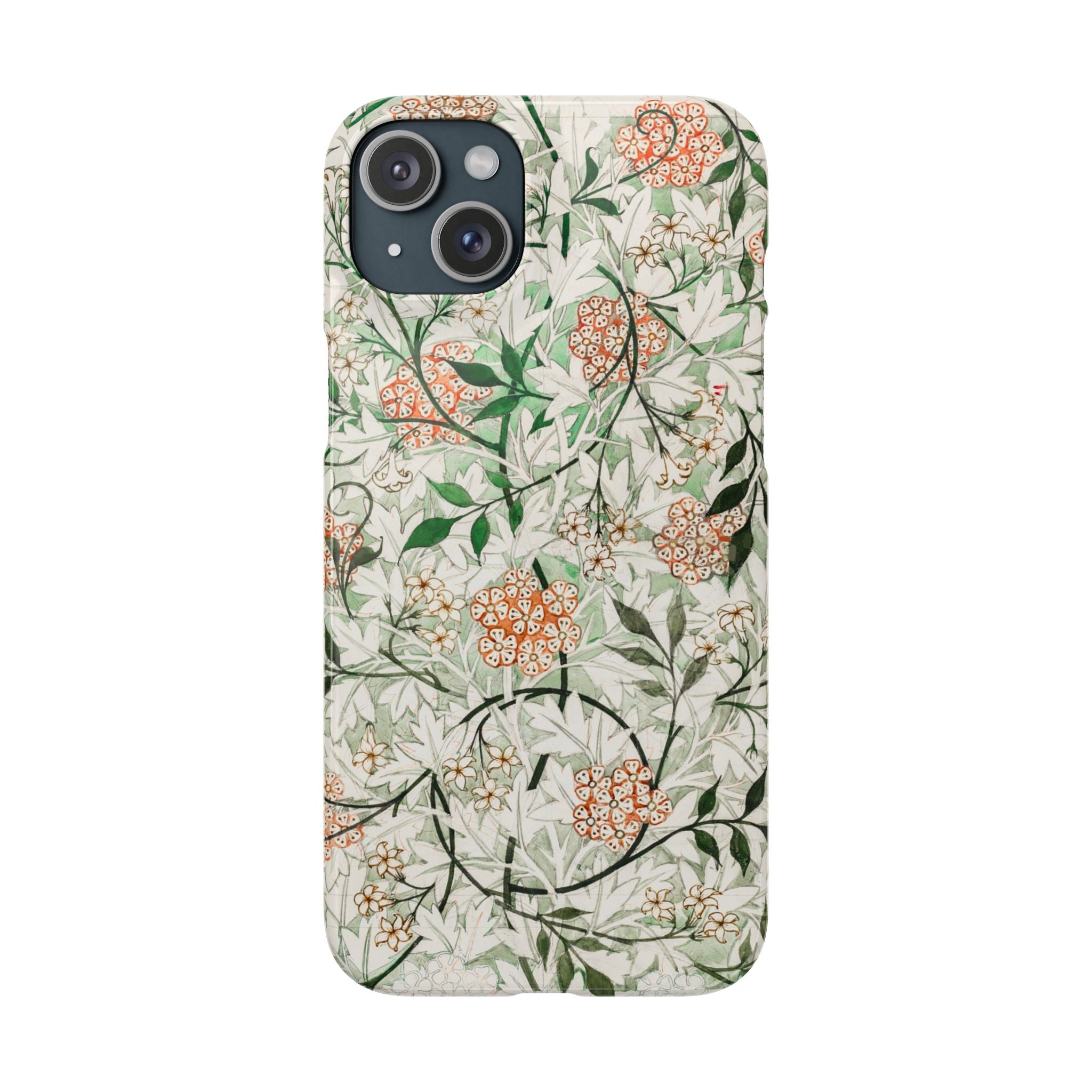 William Morris's (1834-1896) famous Jasmine pattern artwork - Snap Case