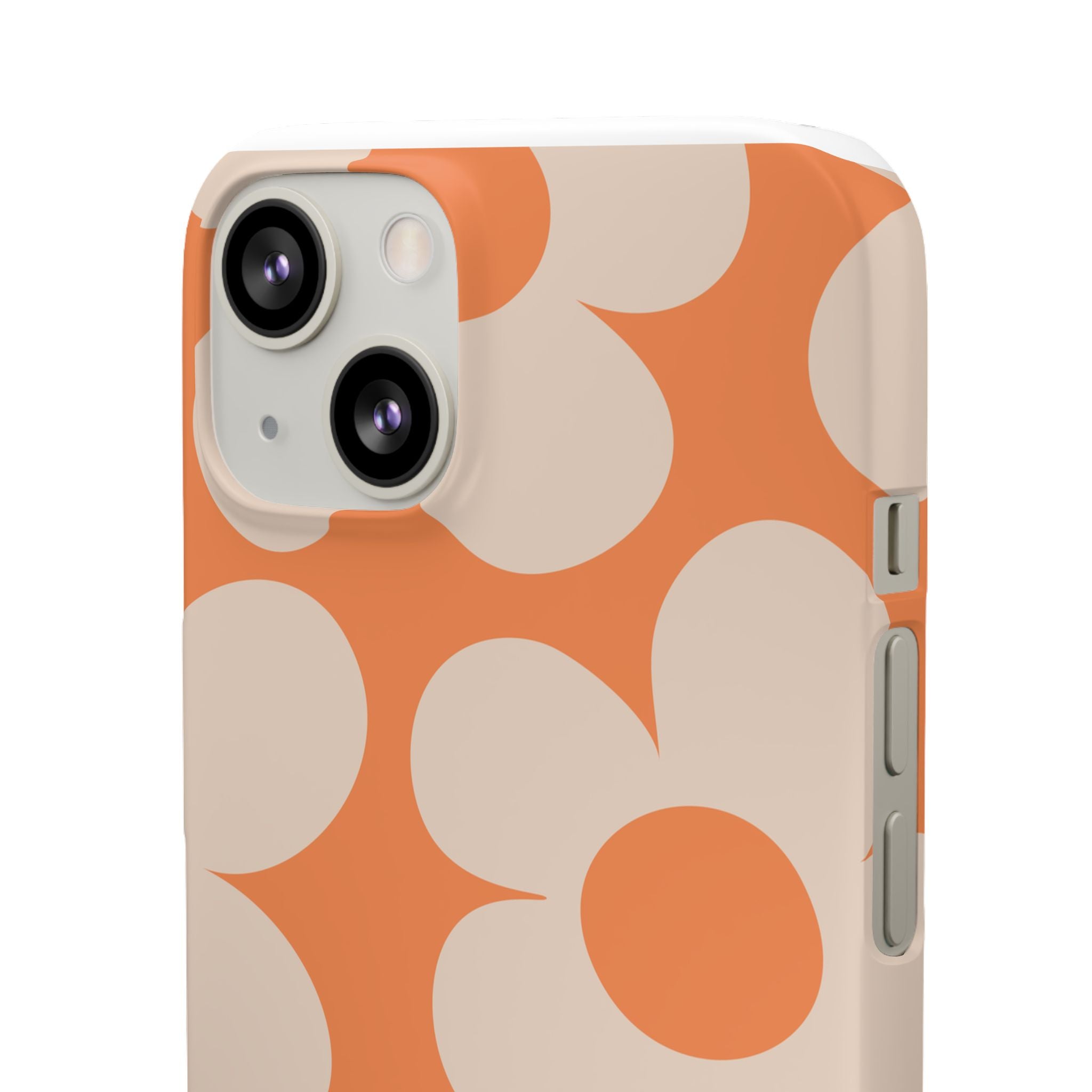 Retro Flowers - Snap Case