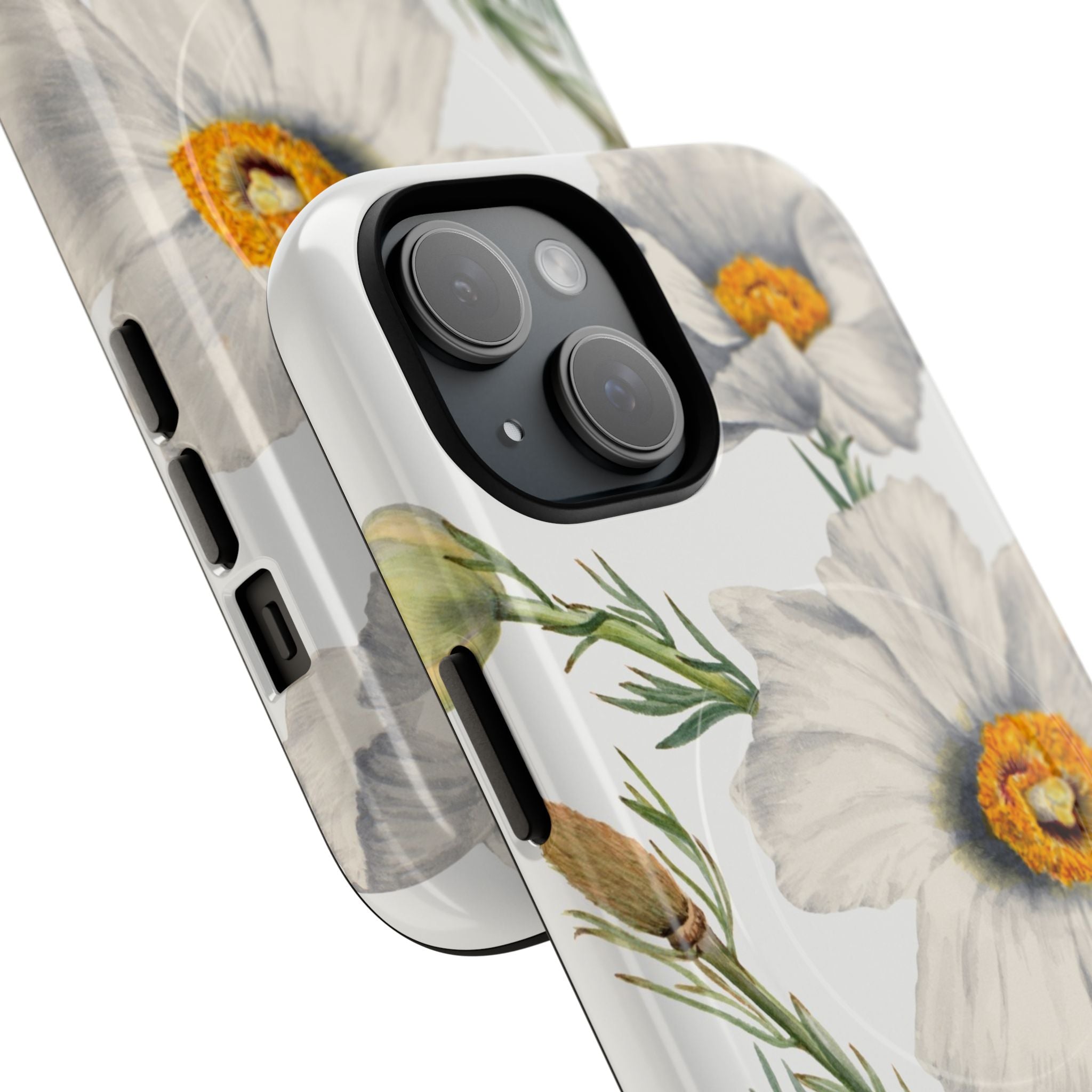 Matilija Poppy by Mary Vaux Walcott - Tough Magnetic Case