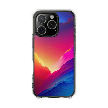 Rainbow Clouds - Magnetic Clear Impact Case