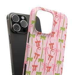 Image of Christmas Ribbon - Snap Case