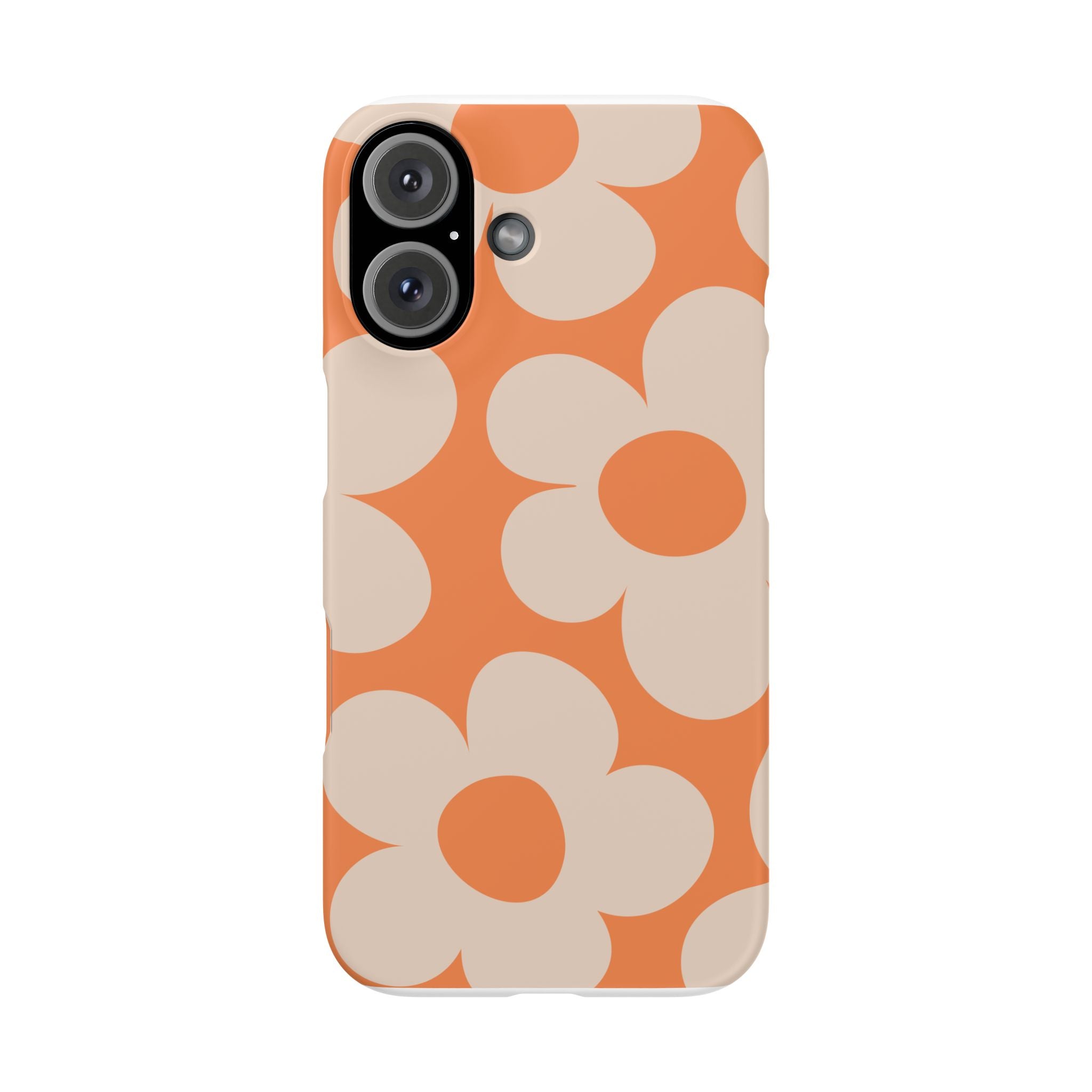 Retro Flowers - Snap Case