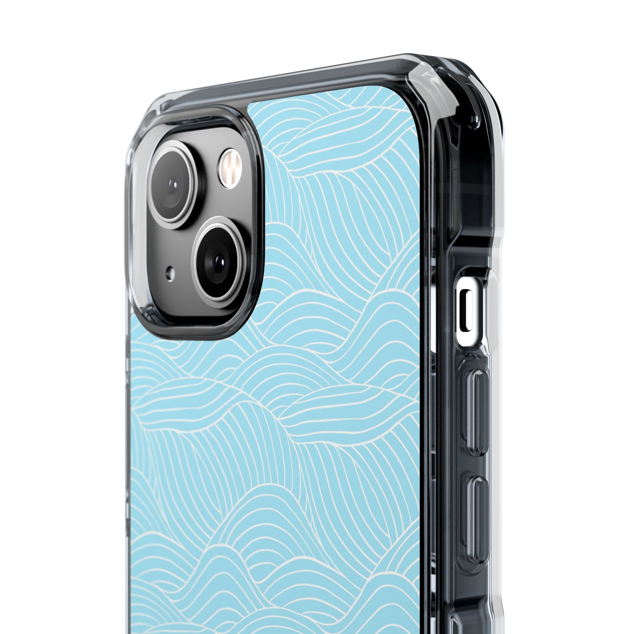 Ocean Lines - Magnetic Clear Impact Case