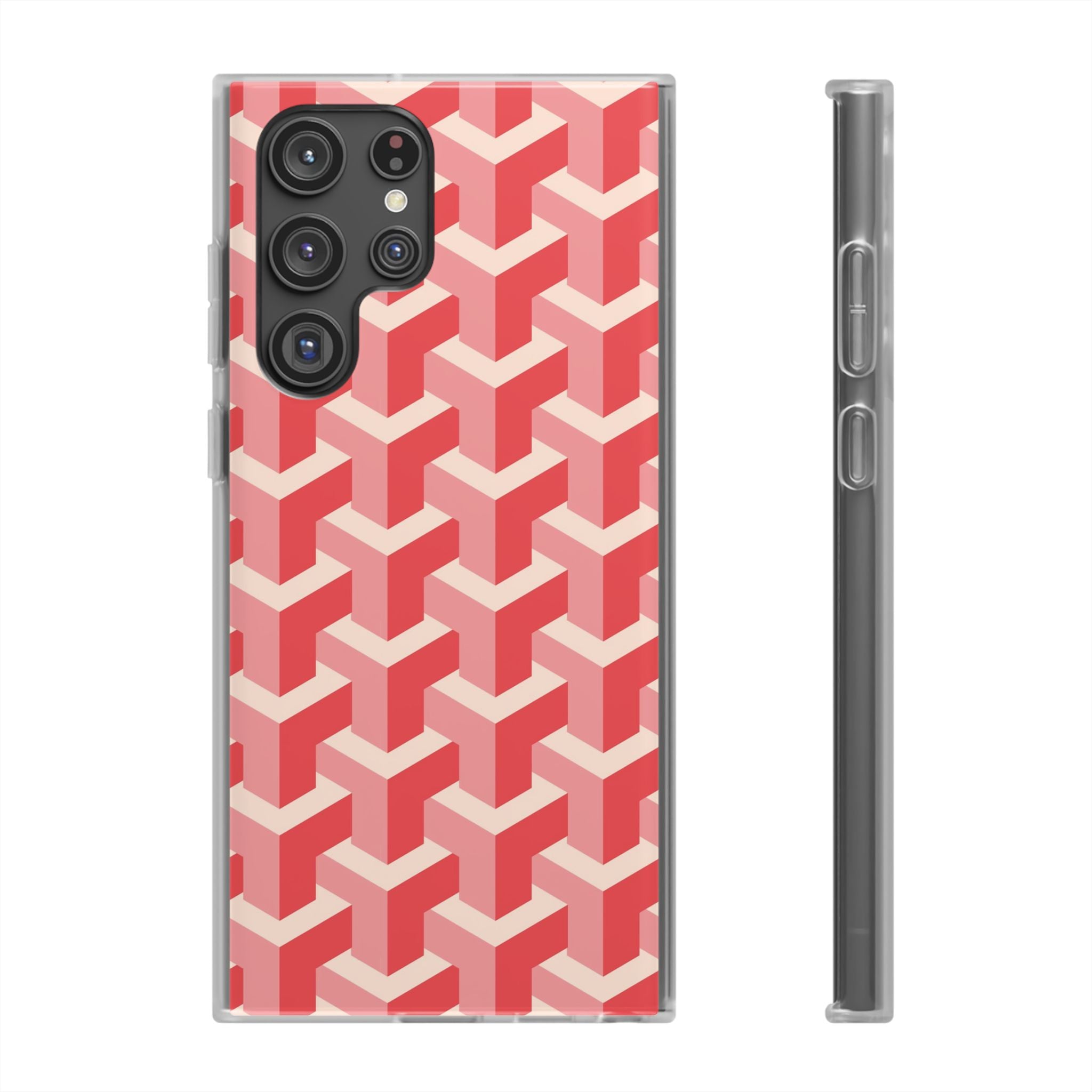 Pink Geo - Flexi Case