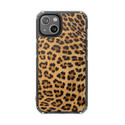 Image of Leopard - Magnetic Clear Impact Case