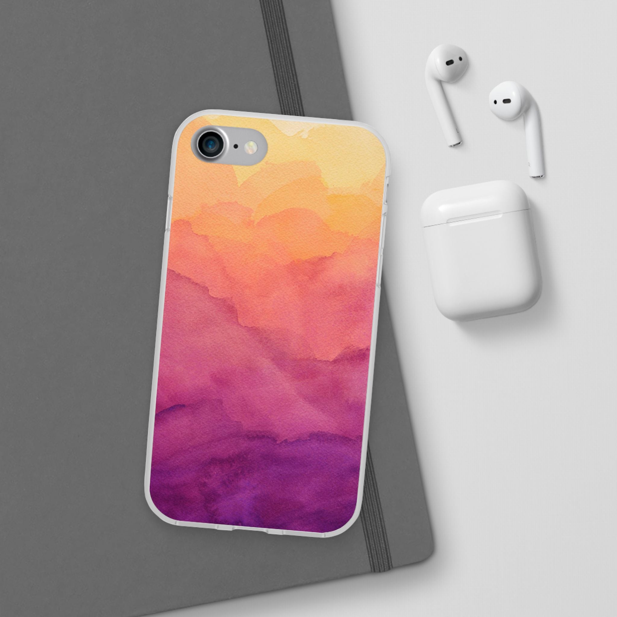 Watercolour Sunrise - Flexi Case