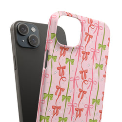 Image of Christmas Ribbon - Snap Case