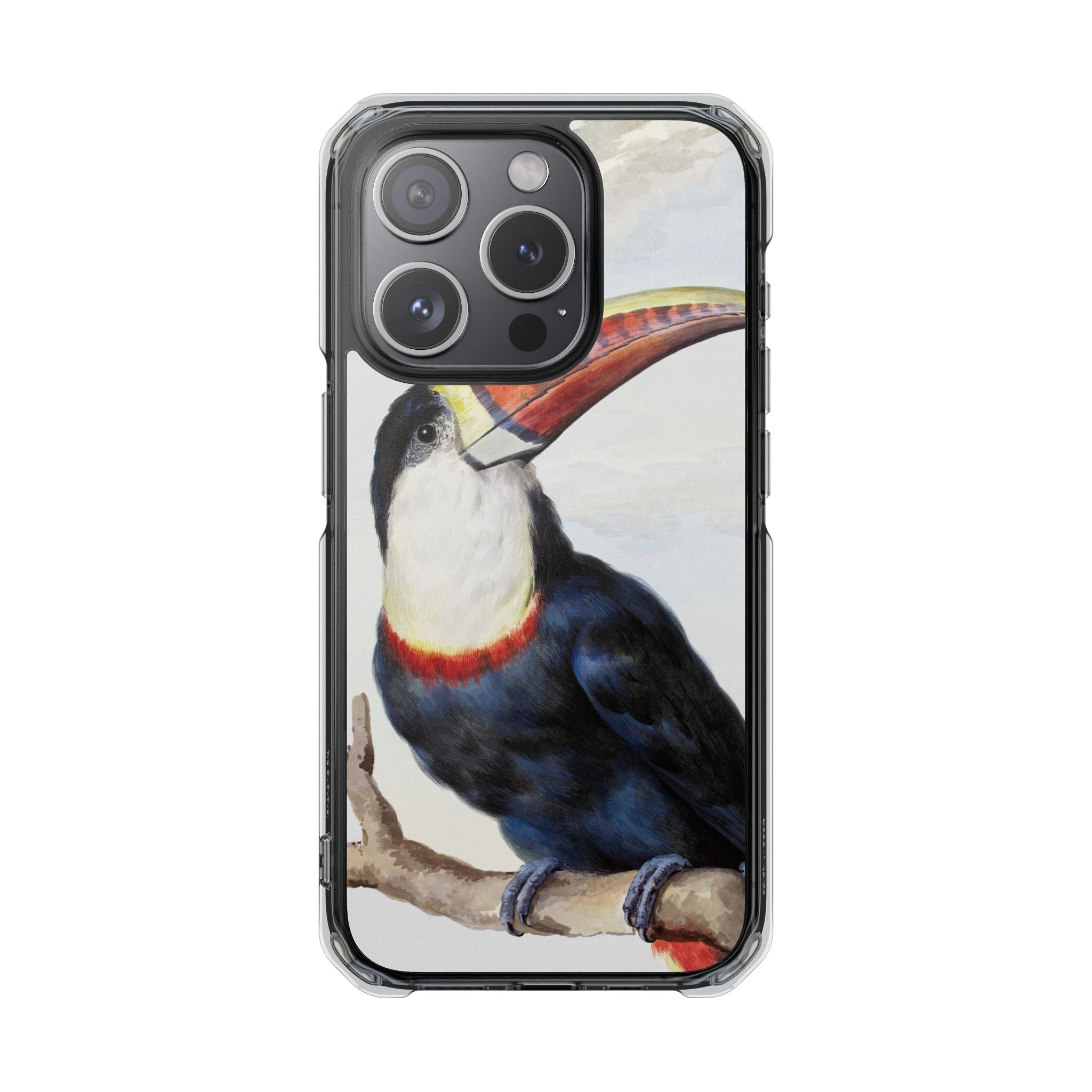 Red-billed Toucan (1748) - Magnetic Clear Impact Case