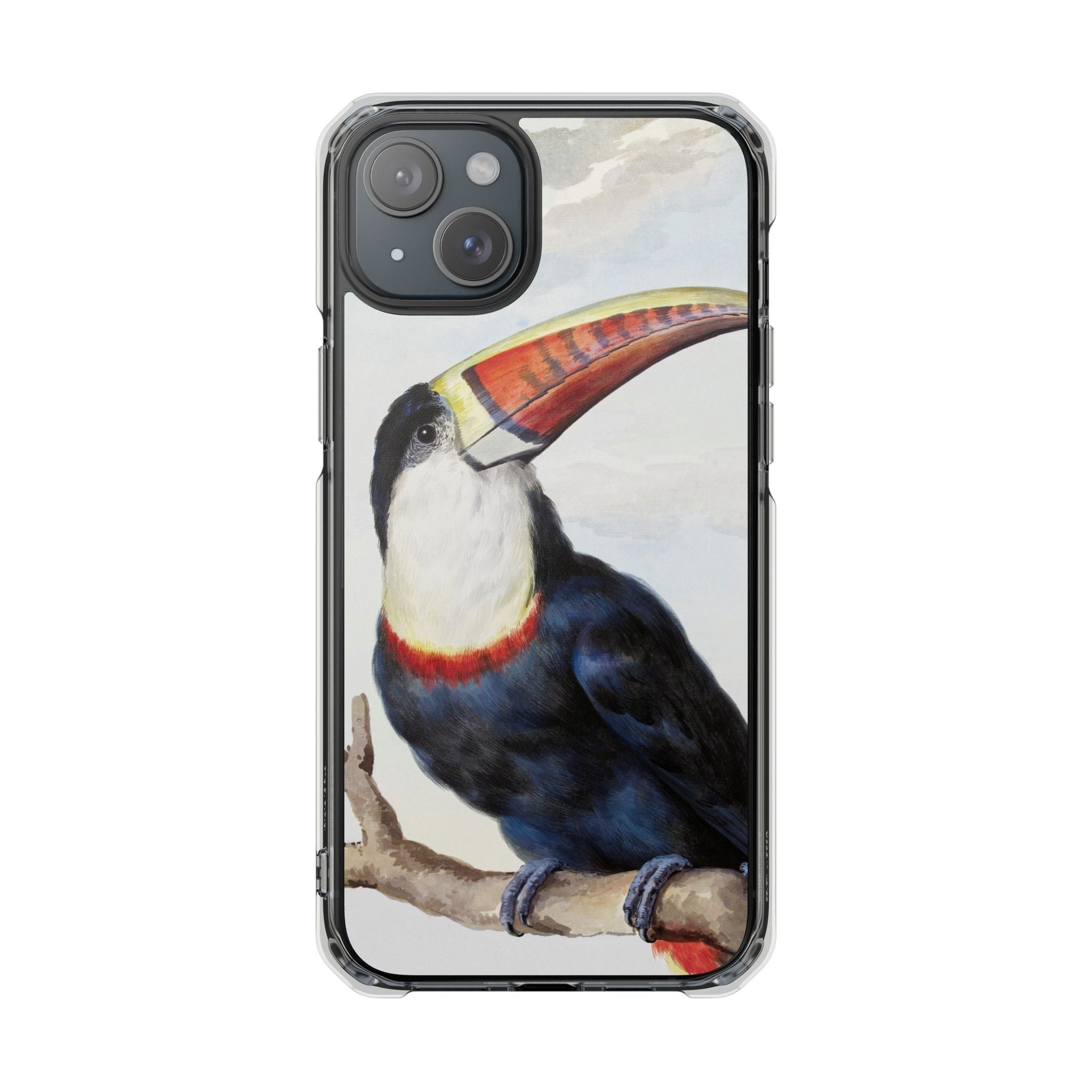 Red-billed Toucan (1748) - Magnetic Clear Impact Case