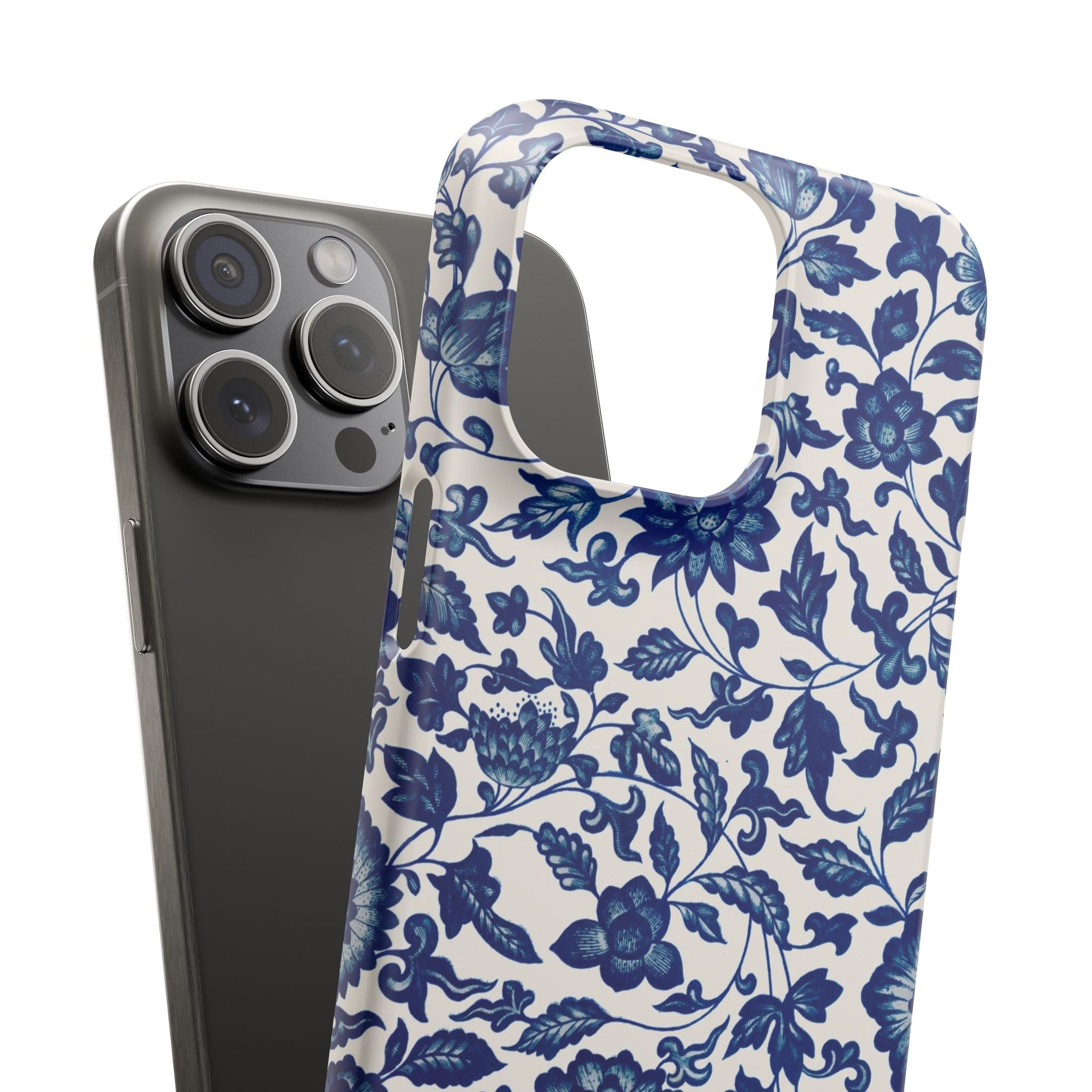 Blue Flower - Snap Case