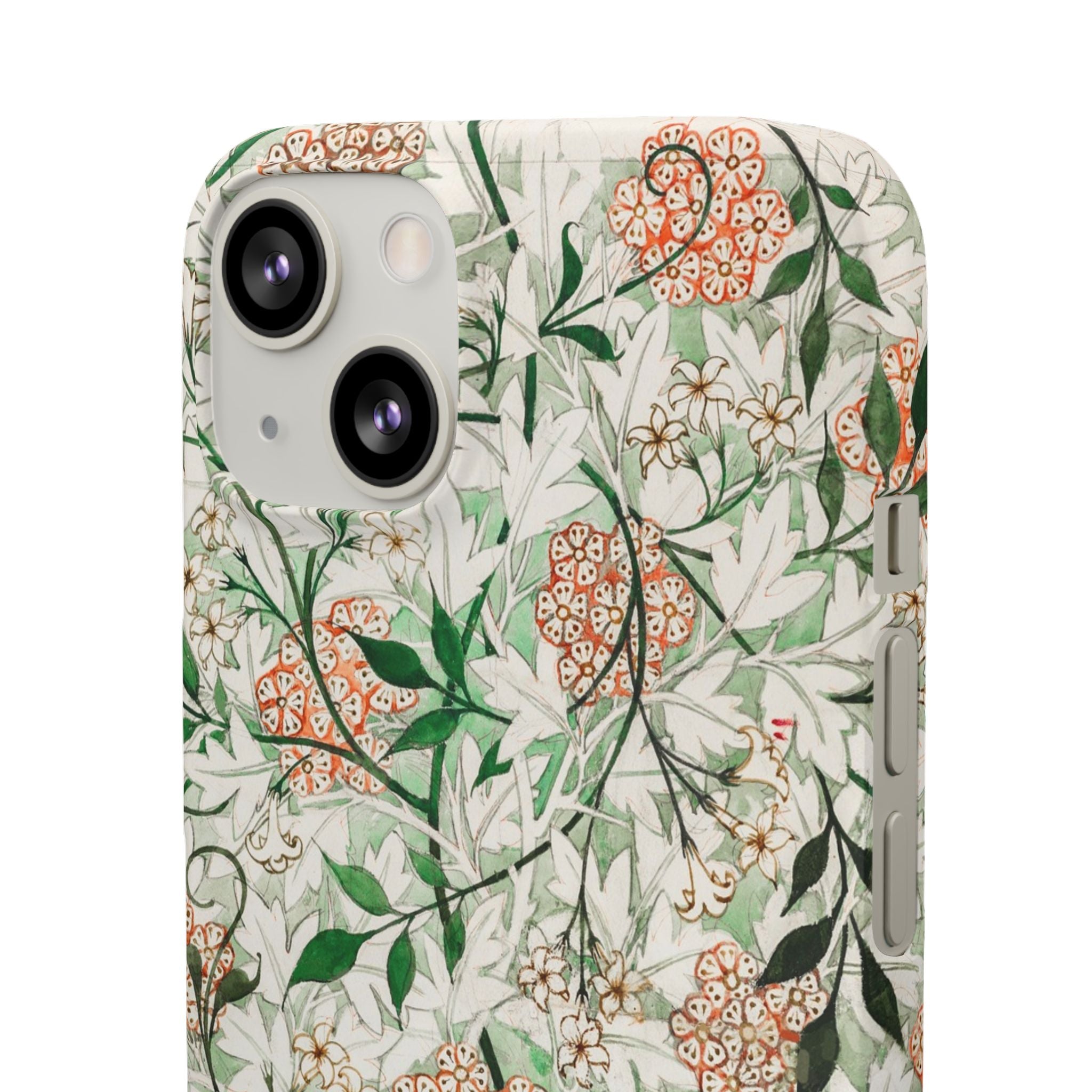 William Morris's (1834-1896) famous Jasmine pattern artwork - Snap Case