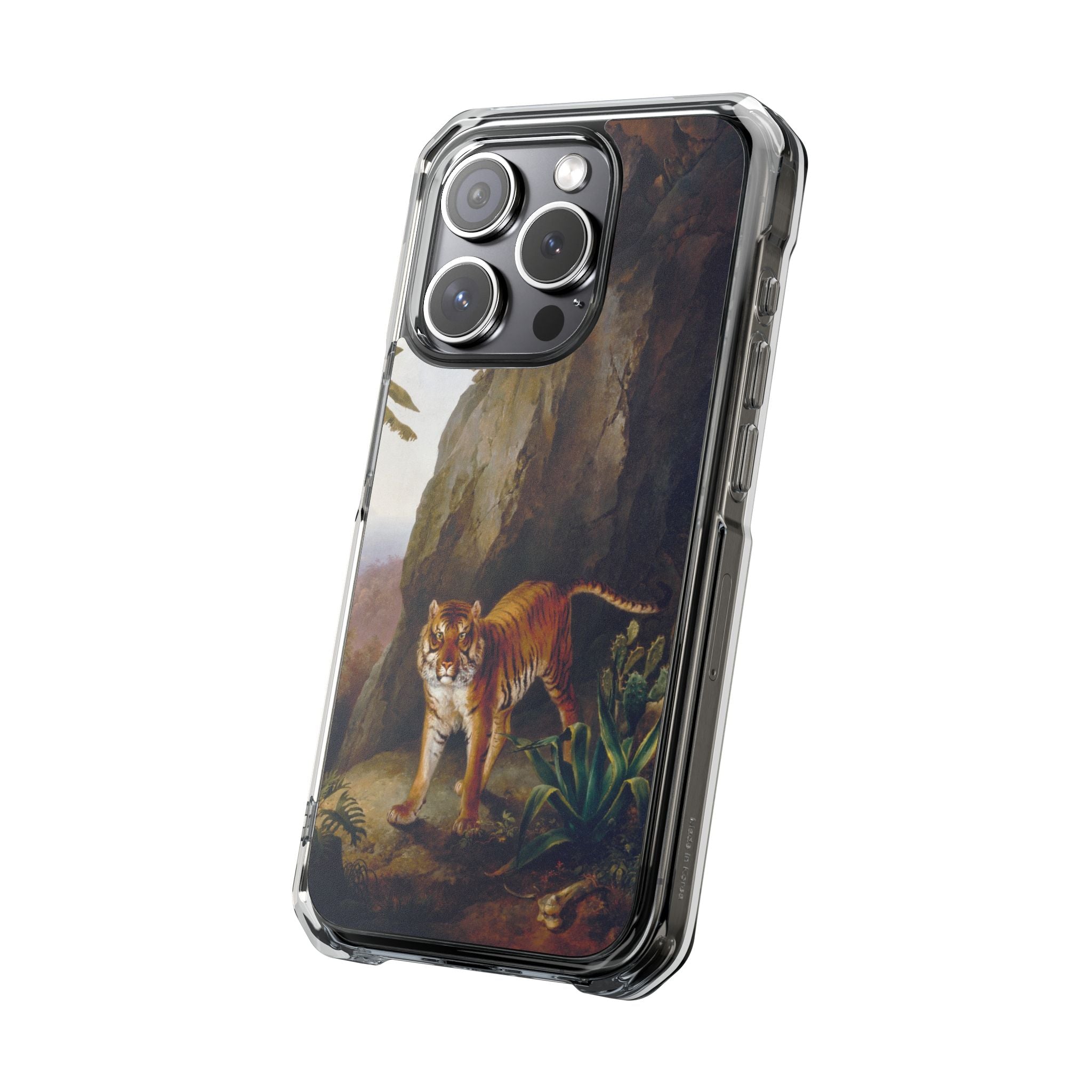 Tiger in a Cave (ca. 1814) - Magnetic Clear Impact Case