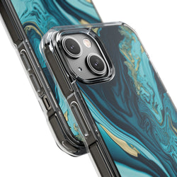 Image of Blue Marble - Magnetic Clear Impact Case