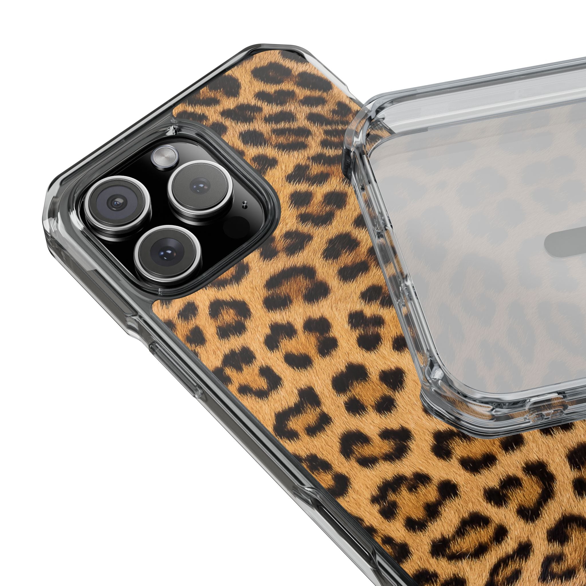 Leopard - Magnetic Clear Impact Case