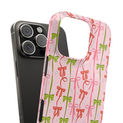 Image of Christmas Ribbon - Snap Case