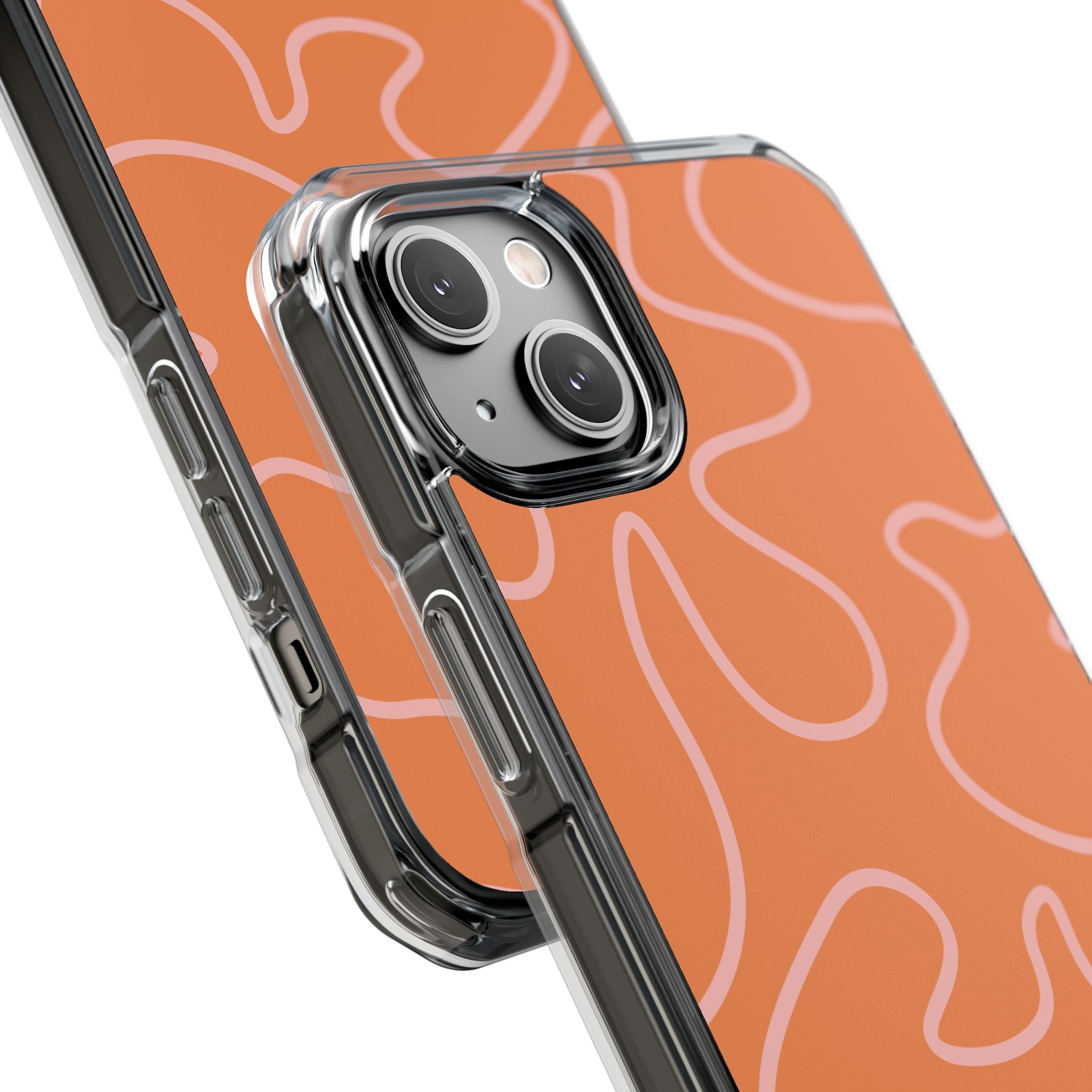 Retro Waves - Magnetic Clear Impact Case