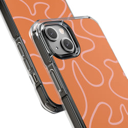 Image of Retro Waves - Magnetic Clear Impact Case