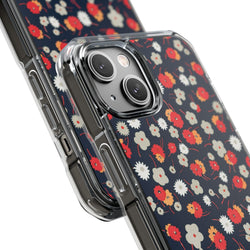 Image of Charles Goy - Flowers - Magnetic Clear Impact Case