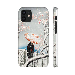 Image of Plum Tree in Snow by Hiroaki Takahashi - Snap Case