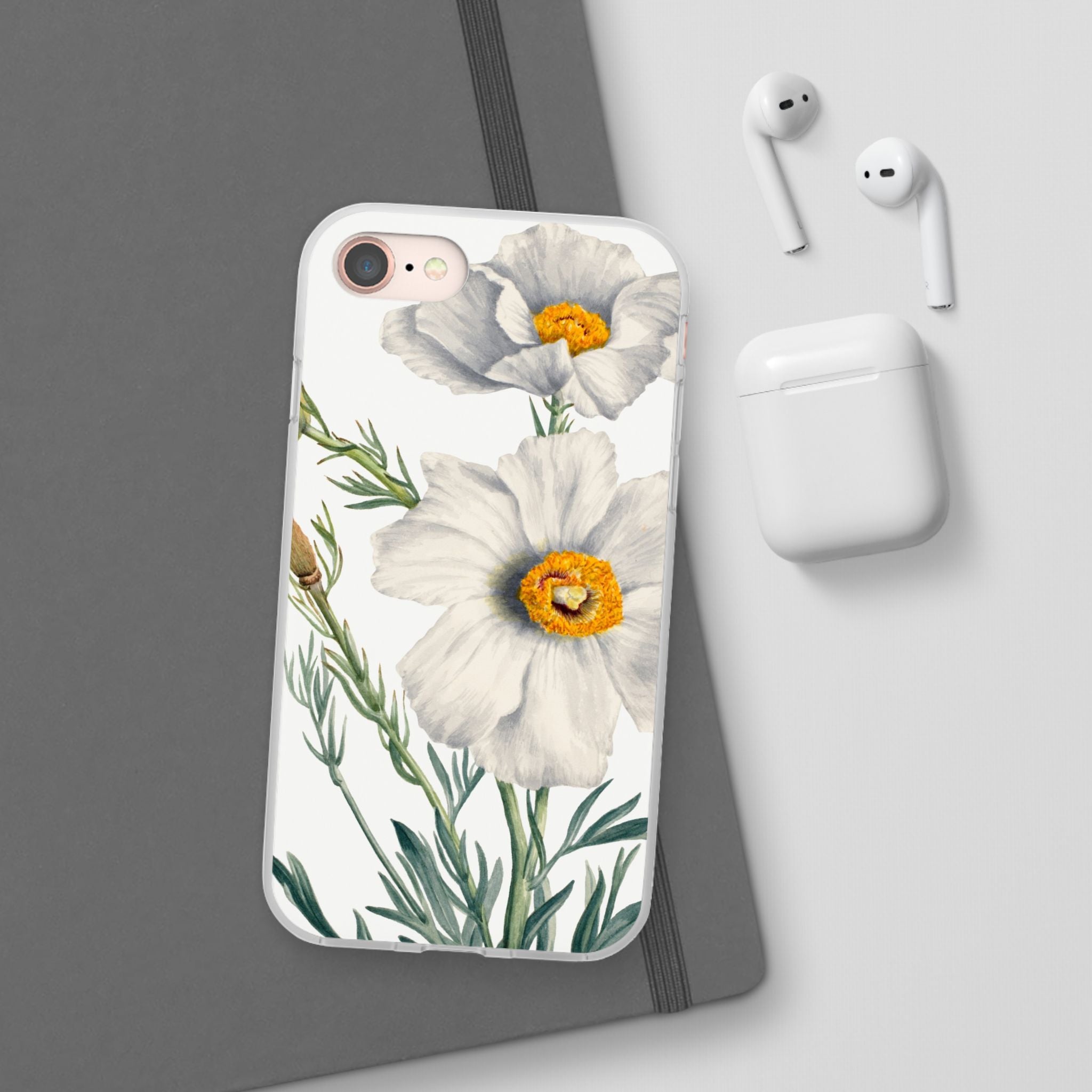 Matilija Poppy by Mary Vaux Walcott - Flexi Case