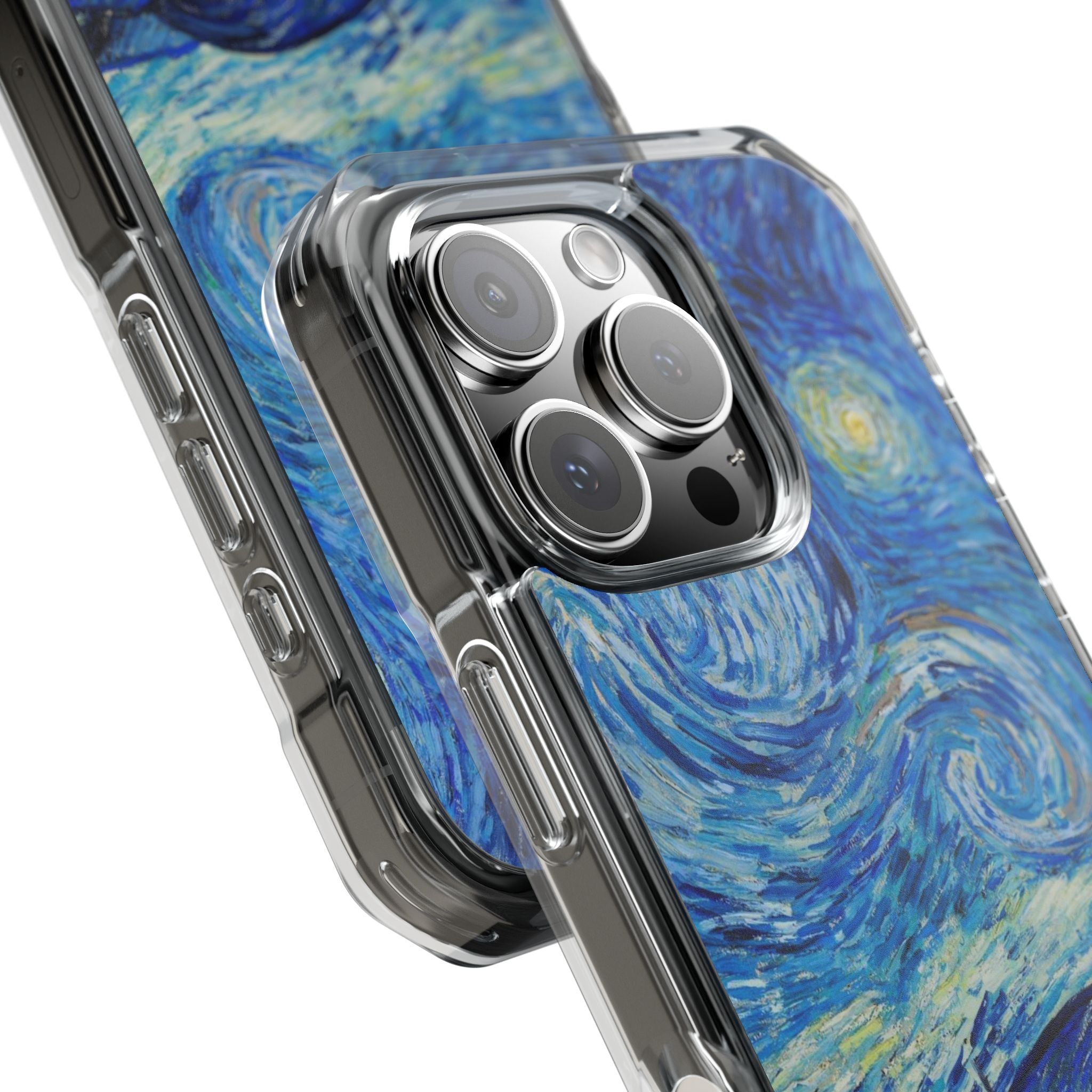 Vincent Van Gogh's The Starry Night - Magnetic Clear Impact Case