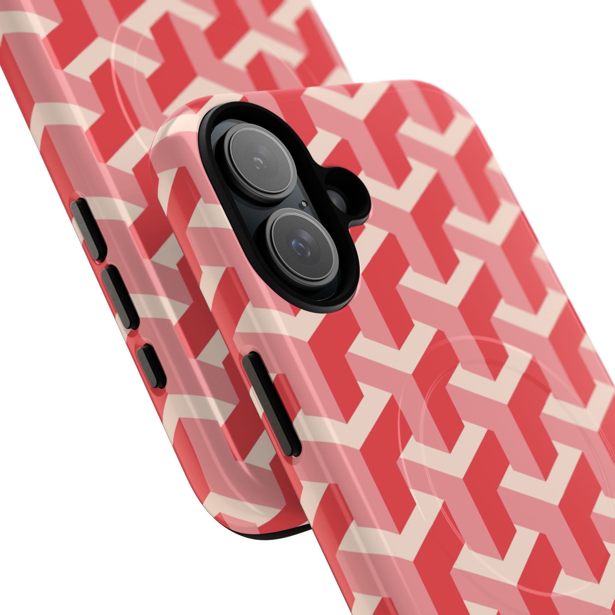 Pink Geo - Tough Magnetic Case