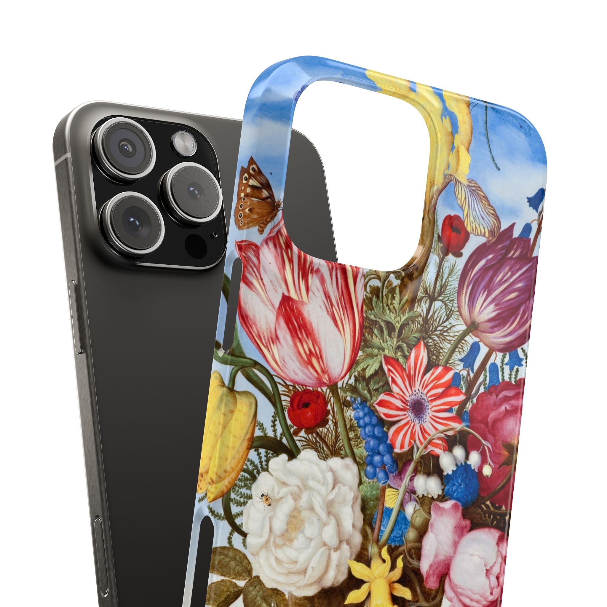 Bouquet of Flowers by Ambrosius Bosschaert - Snap Case