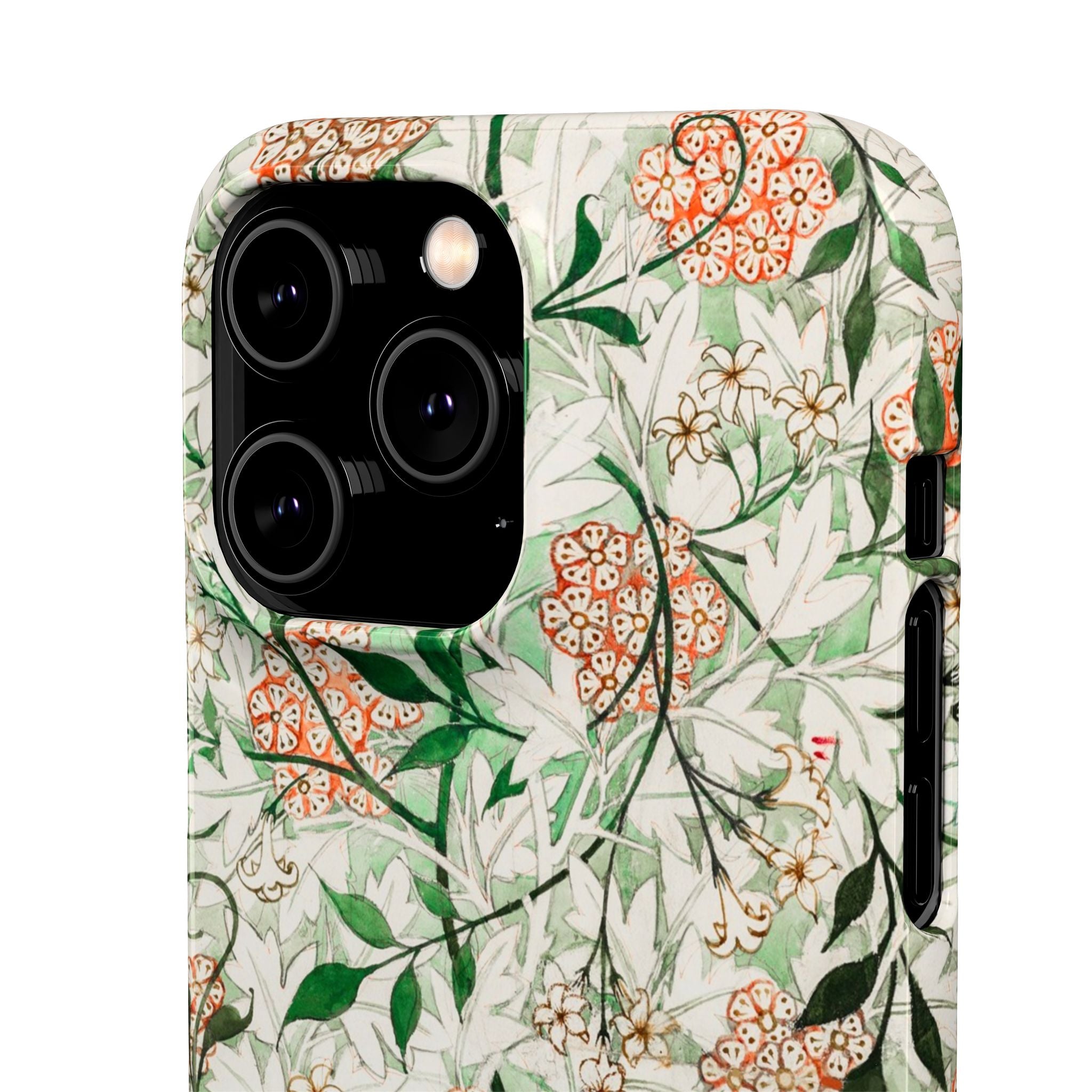 William Morris's (1834-1896) famous Jasmine pattern artwork - Snap Case