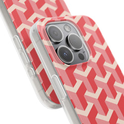 Image of Pink Geo - Flexi Case