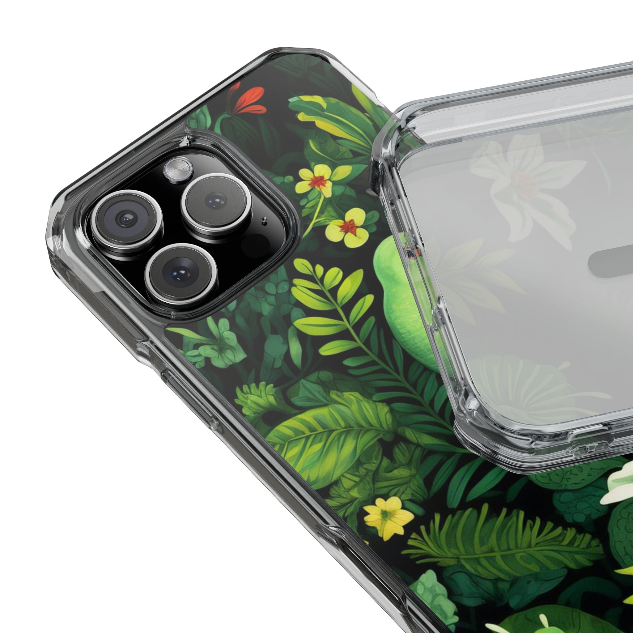 Bird of Green - Magnetic Clear Impact Case