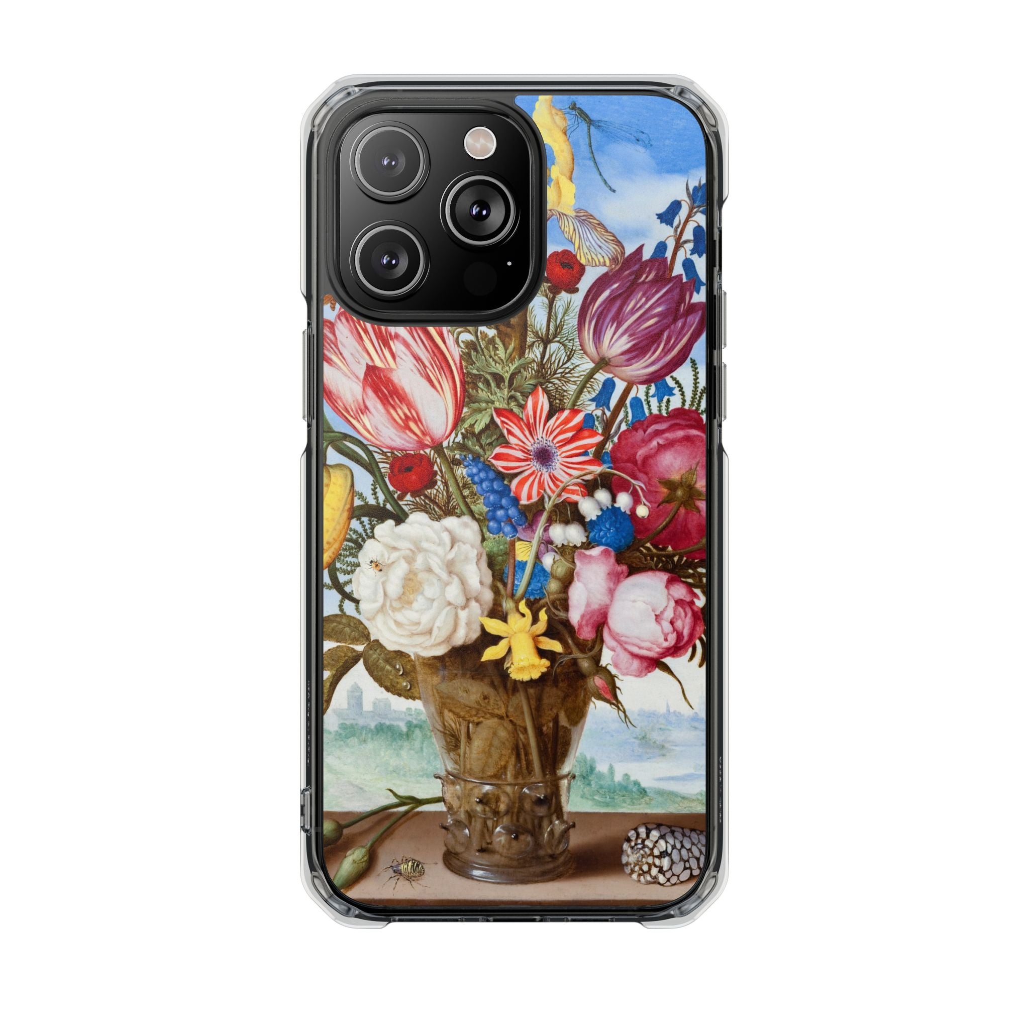 Bouquet of Flowers by Ambrosius Bosschaert - Magnetic Clear Impact Case