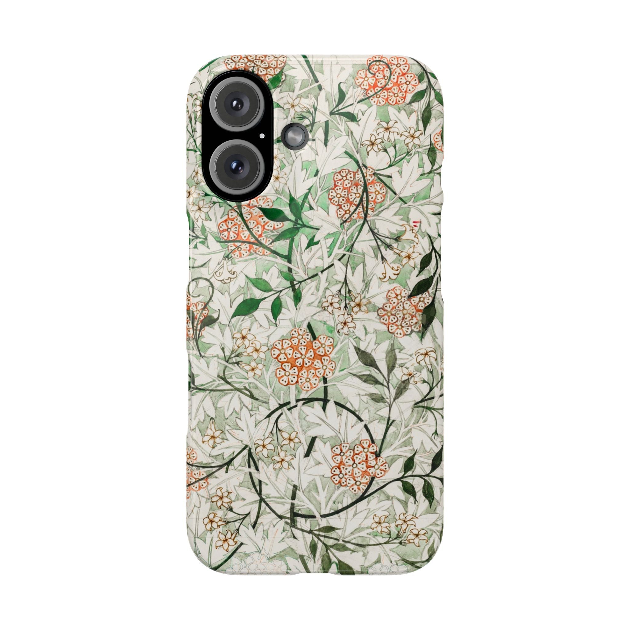 William Morris's (1834-1896) famous Jasmine pattern artwork - Snap Case