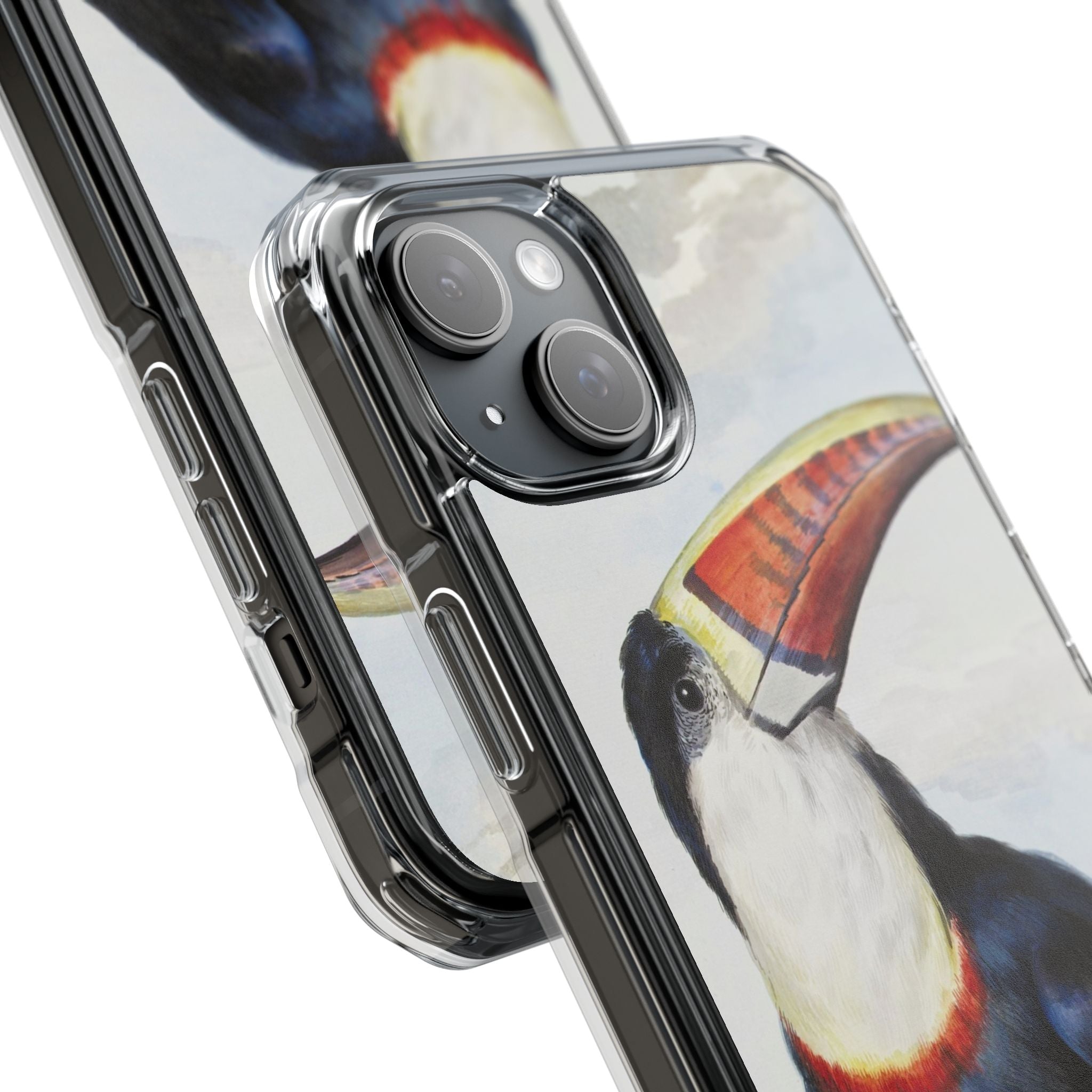 Red-billed Toucan (1748) - Magnetic Clear Impact Case