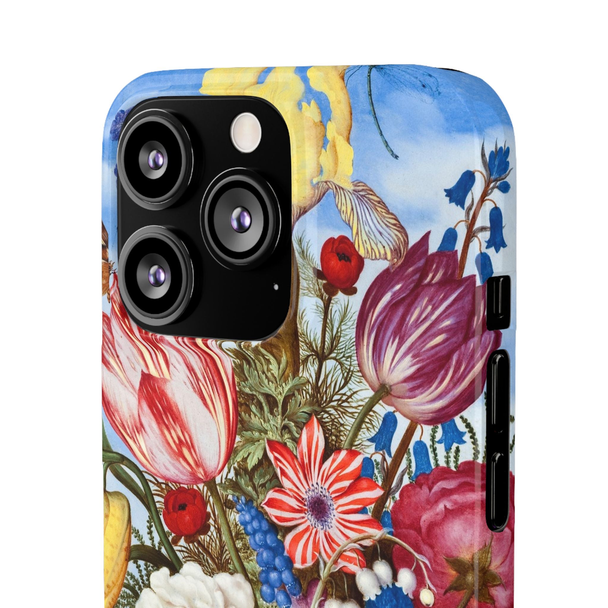 Bouquet of Flowers by Ambrosius Bosschaert - Snap Case