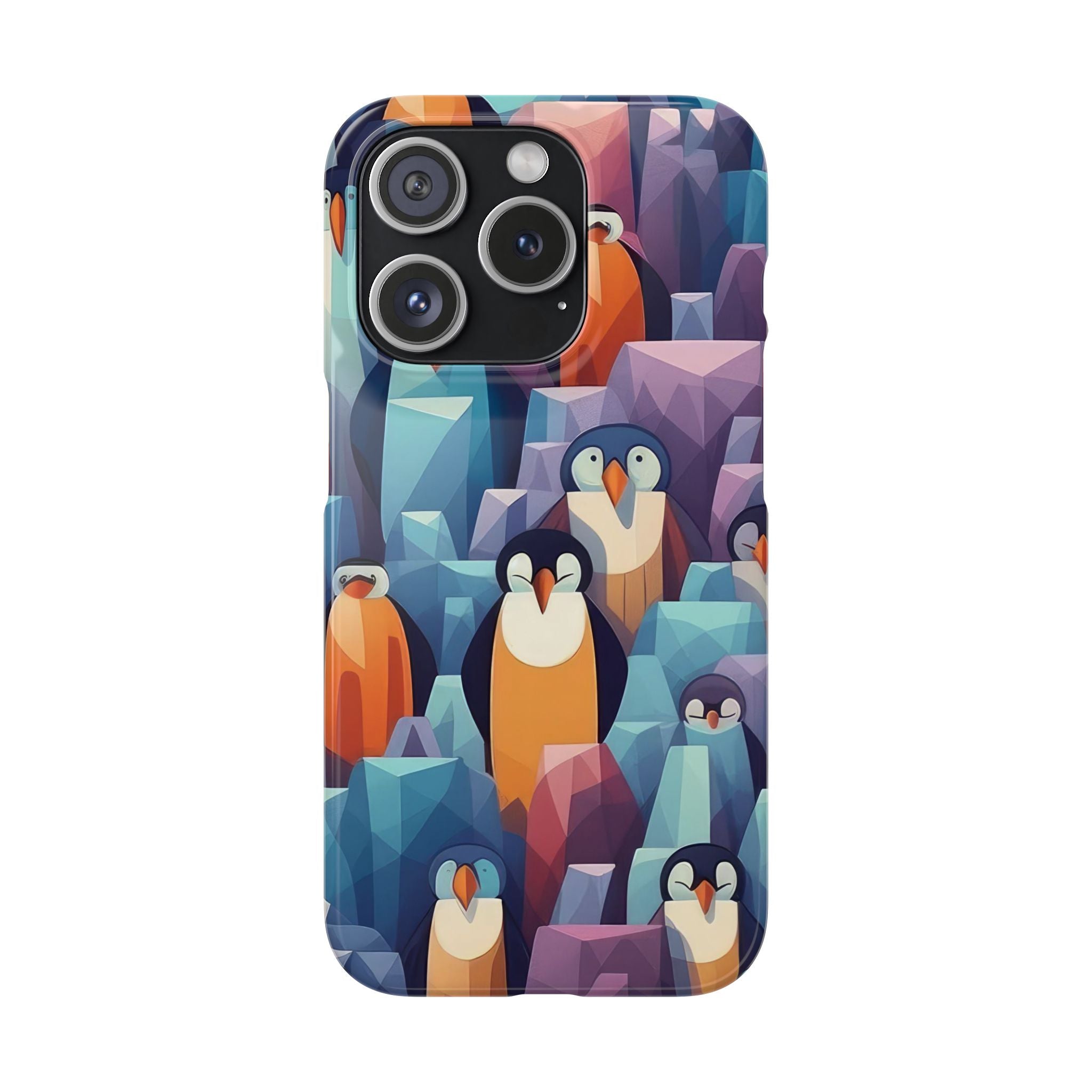 Penguin Family - Snap Case