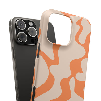 Retro Ripples - Snap Case