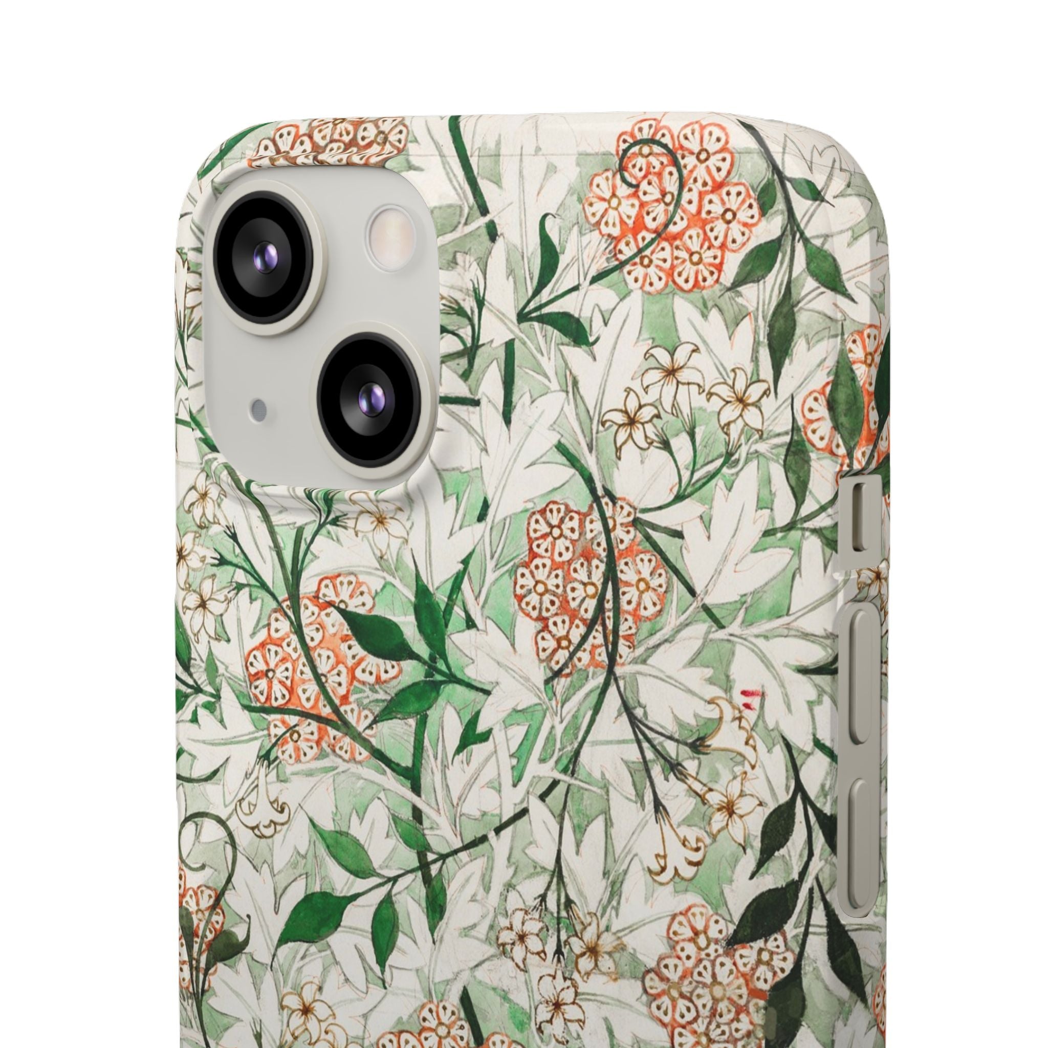 William Morris's (1834-1896) famous Jasmine pattern artwork - Snap Case