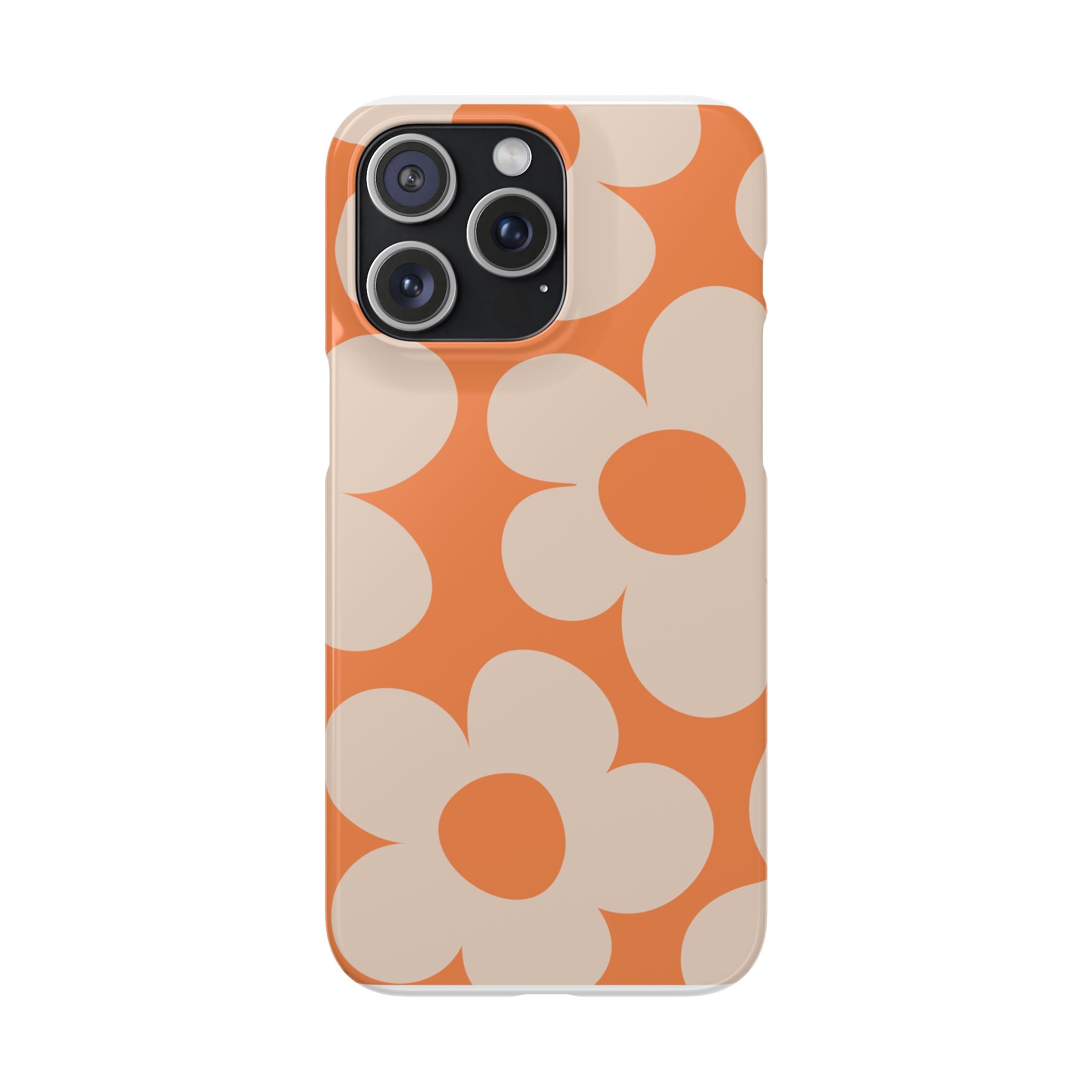 Retro Flowers - Snap Case