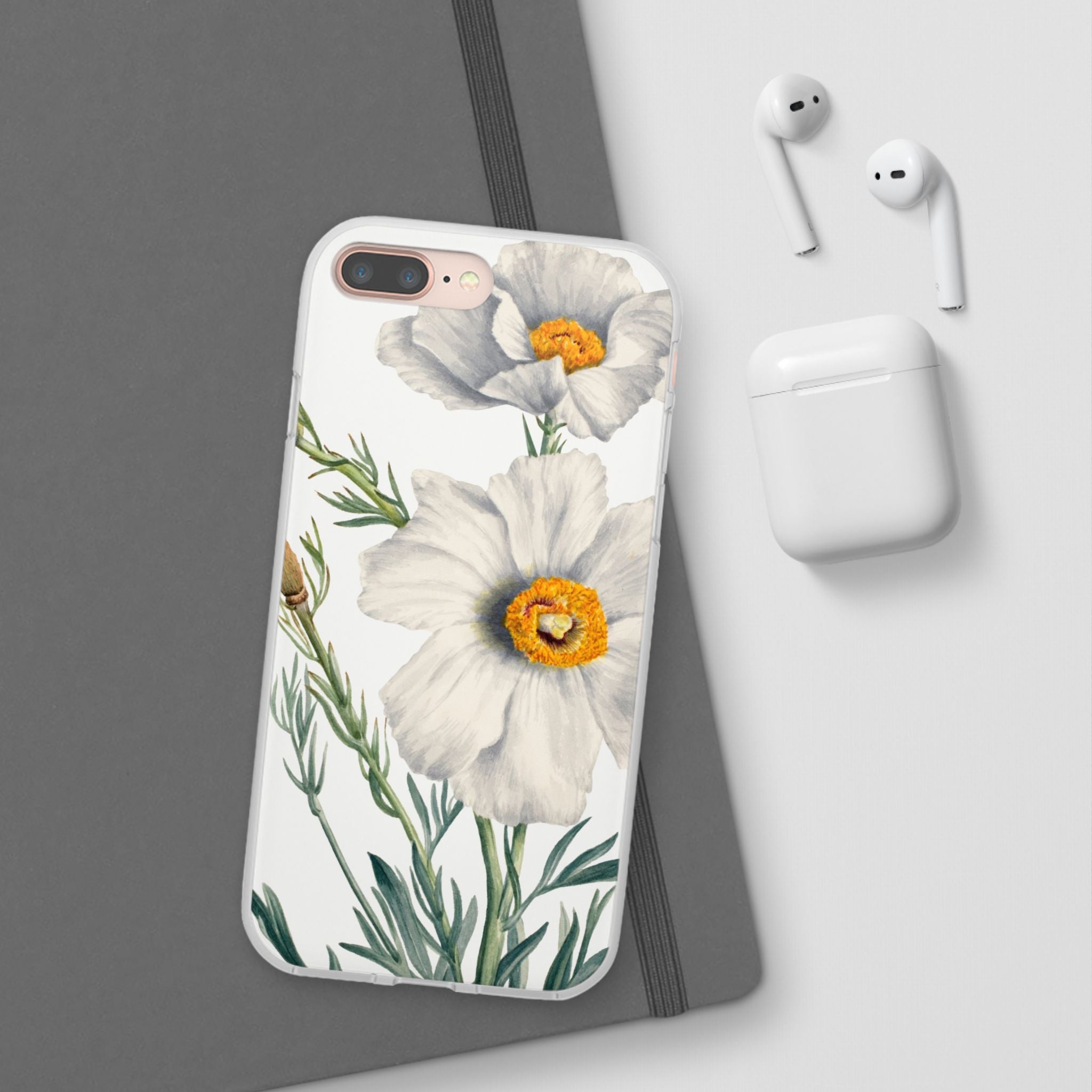 Matilija Poppy by Mary Vaux Walcott - Flexi Case