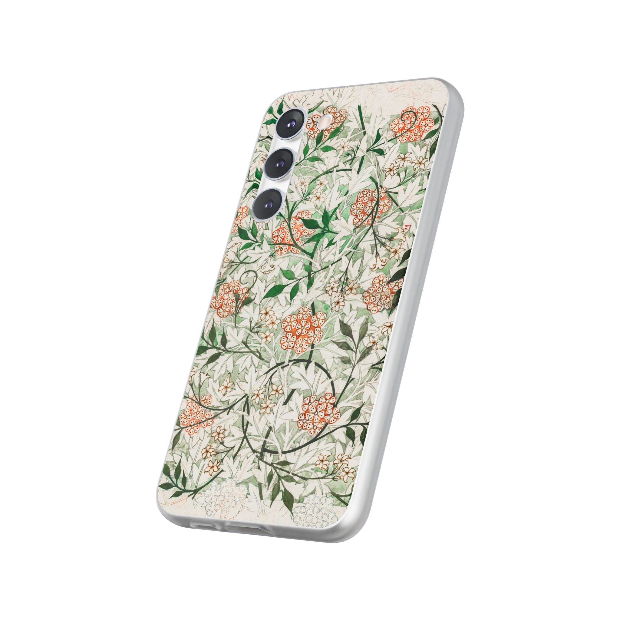 William Morris's (1834-1896) famous Jasmine pattern artwork - Flexi Case