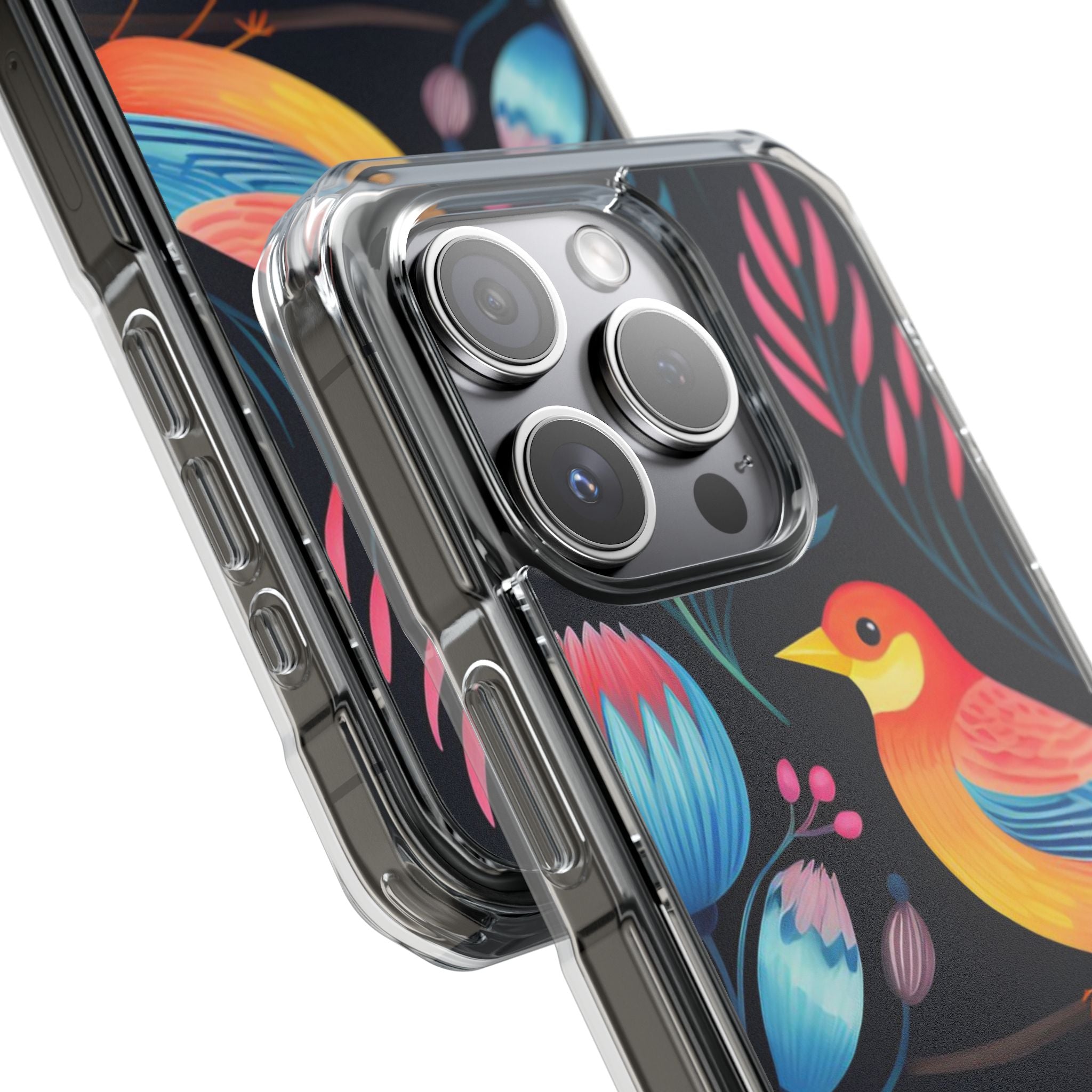 Bright Birds - Magnetic Clear Impact Case