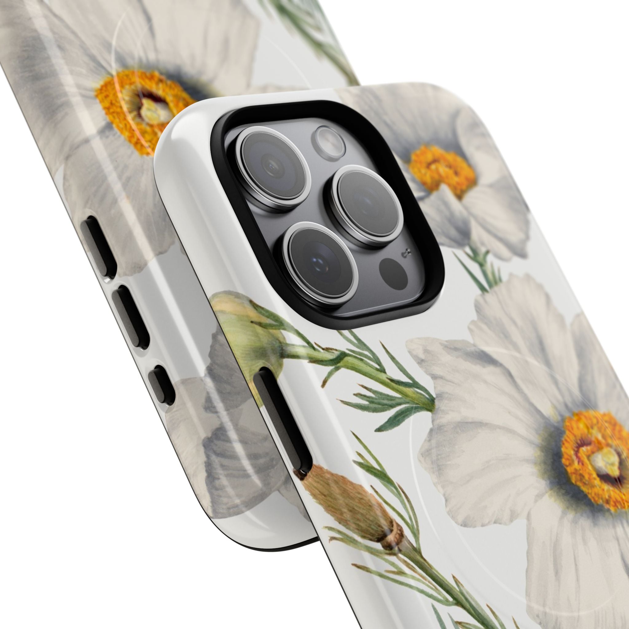 Matilija Poppy by Mary Vaux Walcott - Tough Magnetic Case