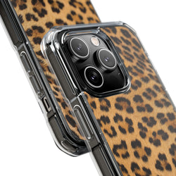 Image of Leopard - Magnetic Clear Impact Case