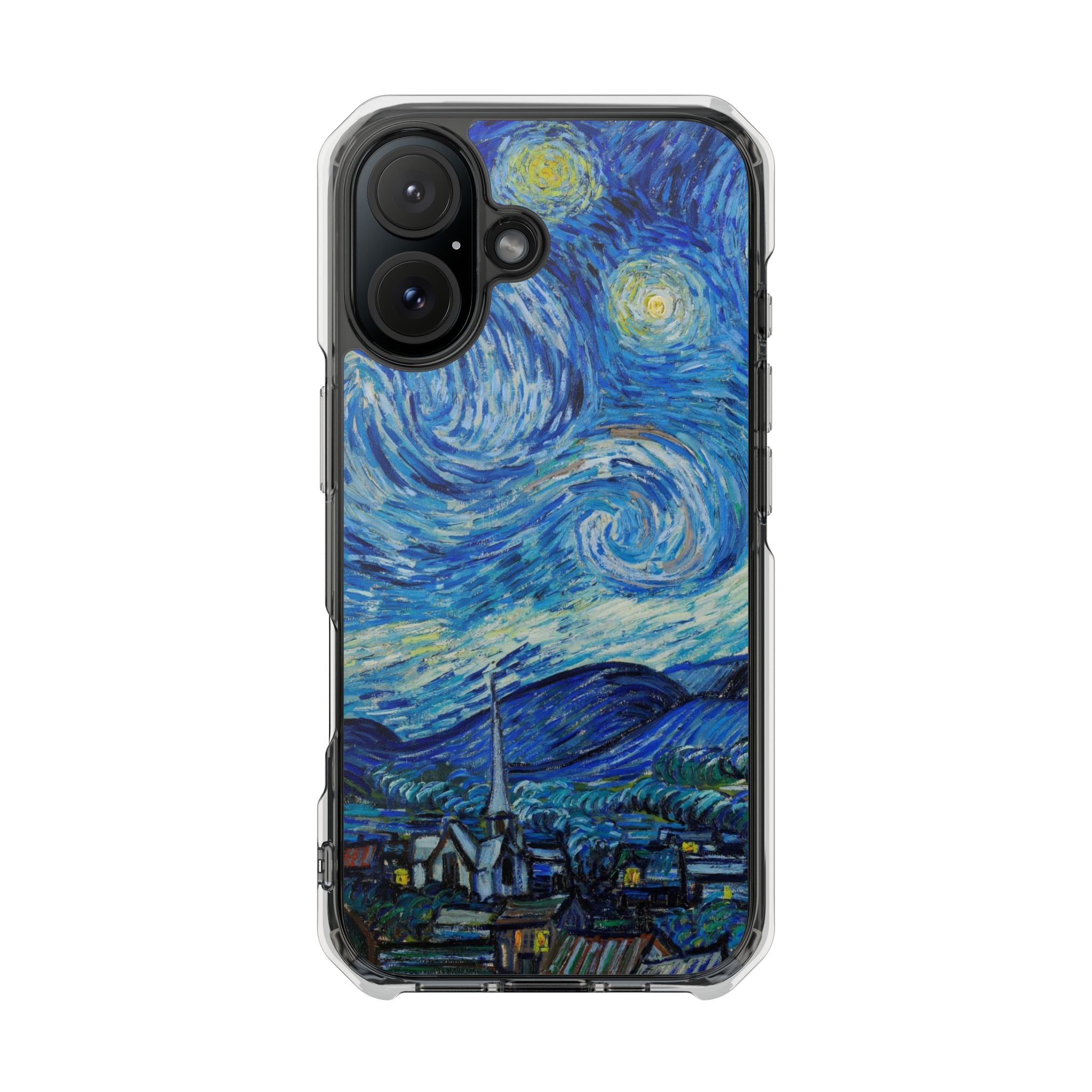 Vincent Van Gogh's The Starry Night - Magnetic Clear Impact Case