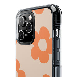 Image of Retro Petals - Magnetic Clear Impact Case