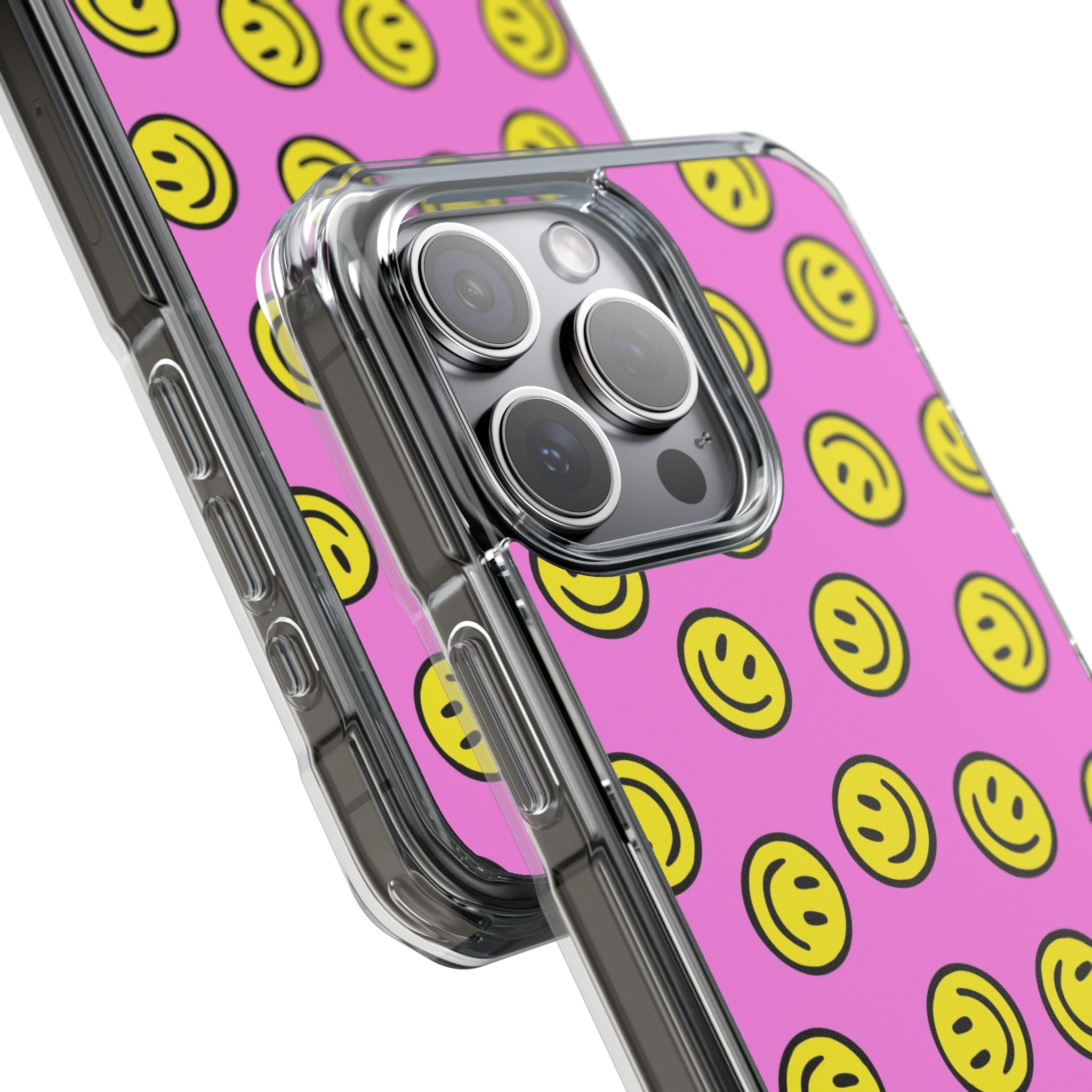 Smiley Happy People - Magnetic Clear Impact Case