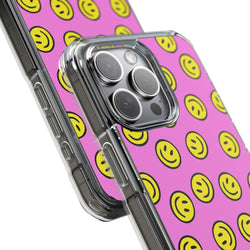 Image of Smiley Happy People - Magnetic Clear Impact Case