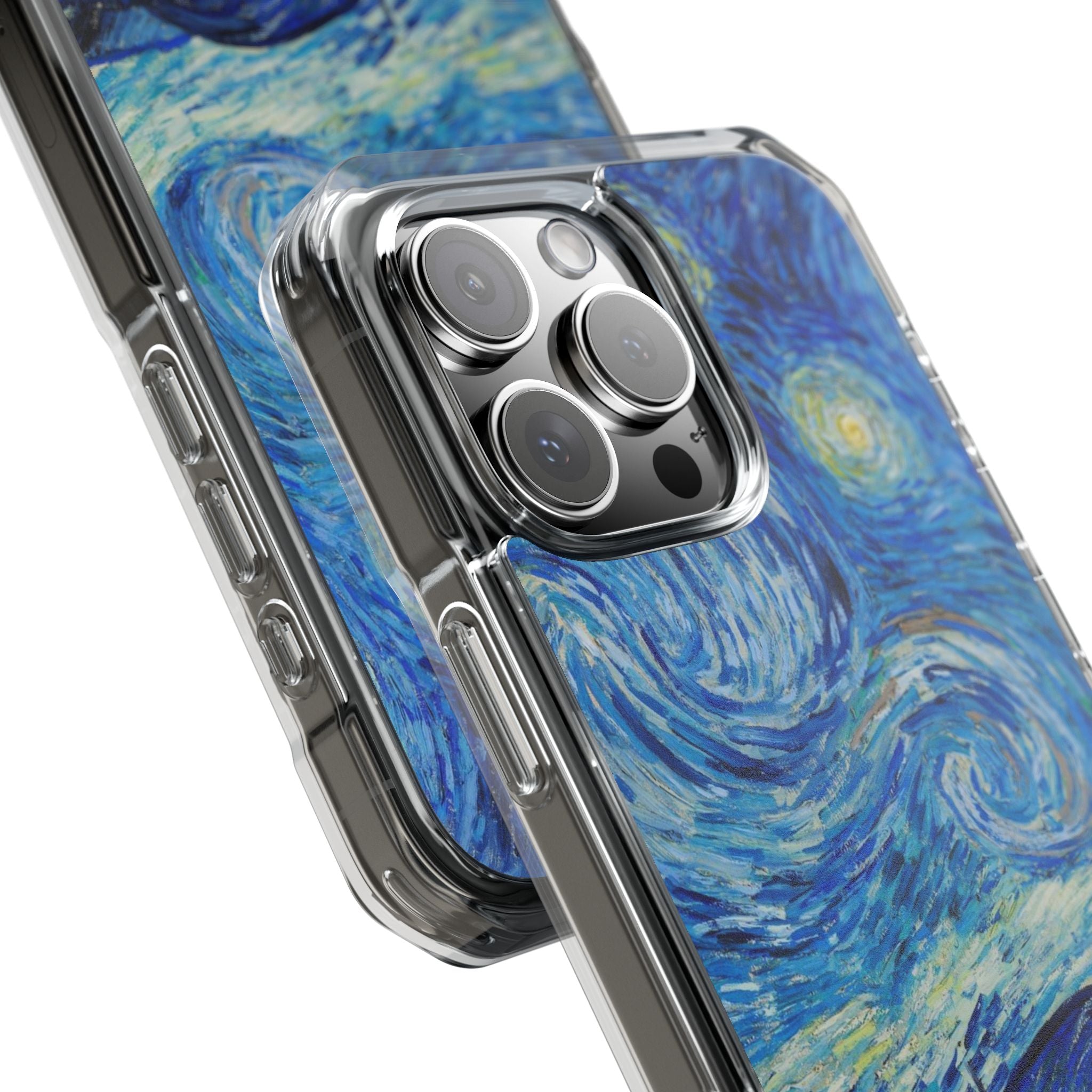 Vincent Van Gogh's The Starry Night - Magnetic Clear Impact Case