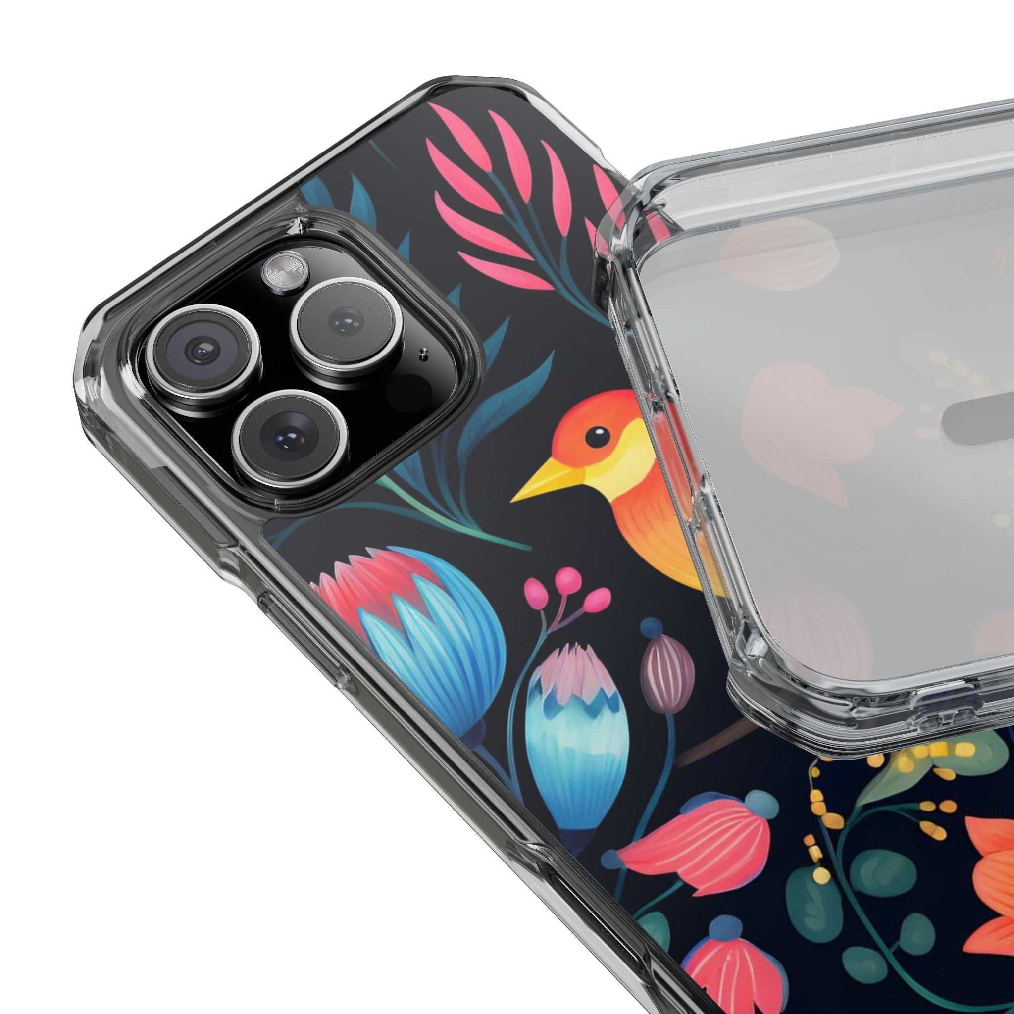 Bright Birds - Magnetic Clear Impact Case